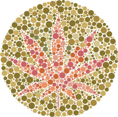 Ishihara test clipart