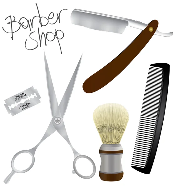 Barber shop — Stock Vector