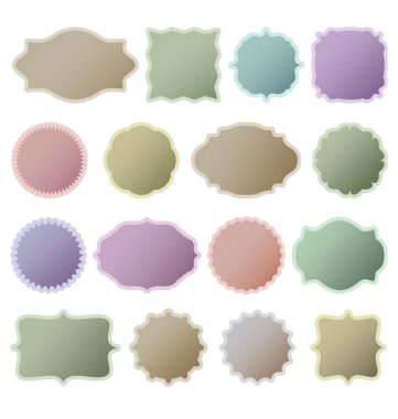 Çerçeve ve etiket kümesi