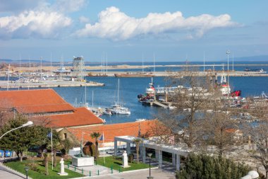 Alexandroupolis hava görünümünü