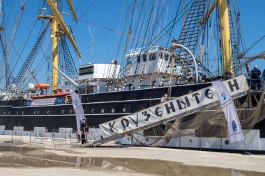 Rusya'nın barque Kruzenshtern