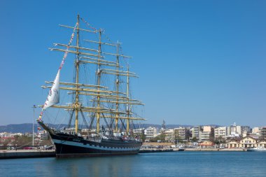 Rusya'nın barque Kruzenshtern
