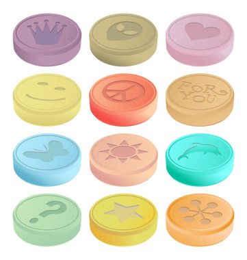 Ecstasy haplarının beyaz