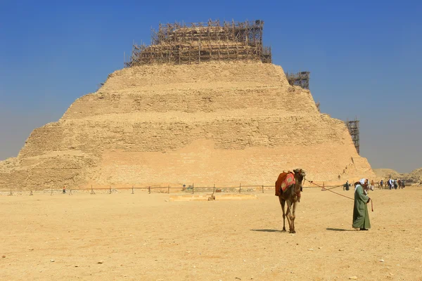 Passo Pirâmide de Saqqara — Fotografia de Stock