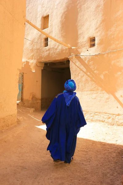 Hombre tuareg en Rissani —  Fotos de Stock