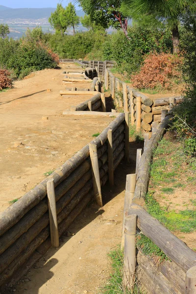 Gallipoli in trenches — Stock Photo, Image