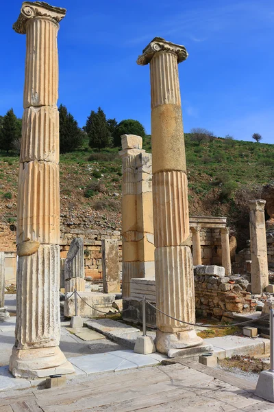 Ruines in Efeze, Turkije — Stockfoto