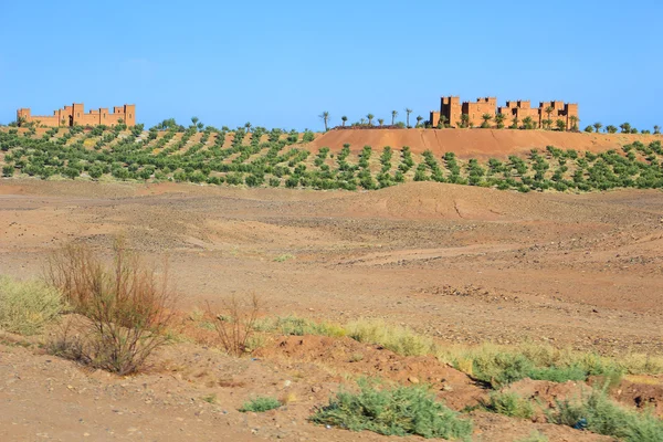 Kasbah em Marrocos, África — Fotografia de Stock