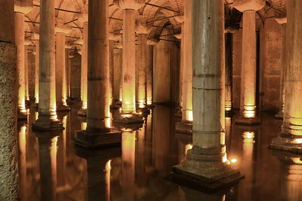 Basílica de Cisterna, Istambul Turquia — Fotografia de Stock