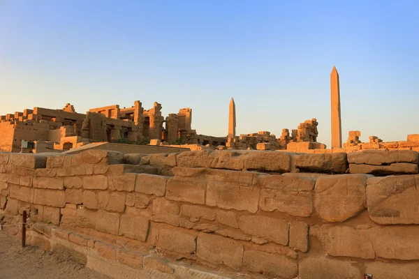 Obelisks at Karnak Temple, Egypt — Stock Photo, Image