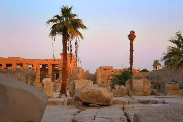 Ruins at Karnak Temple, Egypt — Stock Photo, Image