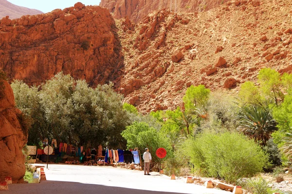 Garganta Todra em Marrocos — Fotografia de Stock