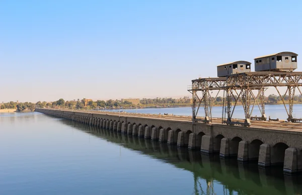 Barragem de Esna no Egito — Fotografia de Stock