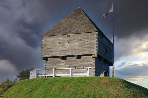 Forth Howe Site Une Fortification Armée Britannique Des Xviiie Xixe — Photo