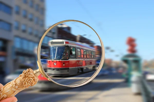 Toronto streetcar transportation — Stock Photo, Image