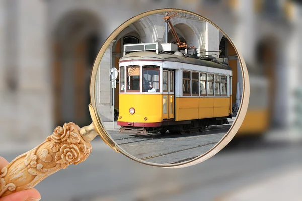 Tram in Lisbon, Portugal — Stock Photo, Image