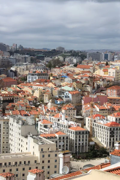 Stadsbeeld van Lissabon, portugal gebouwen — Stockfoto