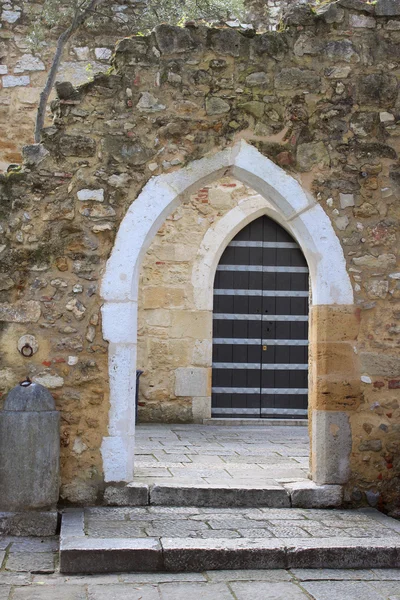 Ruins entrance way — Stock Photo, Image