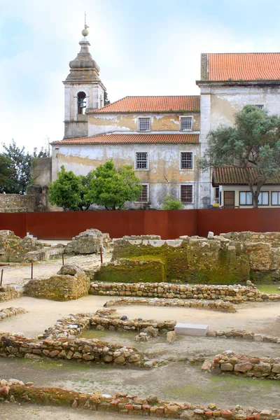 Ruinerna i Sao Jorge slott — Stockfoto
