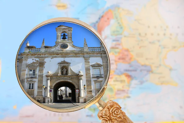 Looking in on Lisbon Portugal — Stock Photo, Image