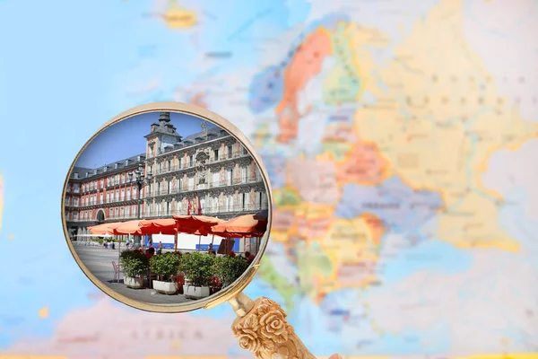 Plaza Mayor, Madrid, Spanien — Stockfoto