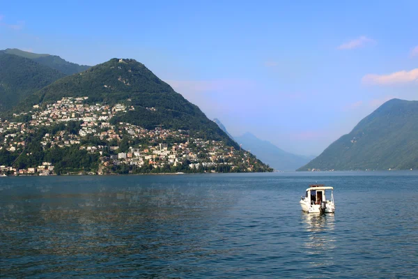 Lago di Lugano — Foto Stock