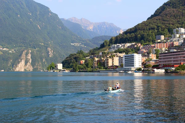 Lago di Lugano — Foto Stock