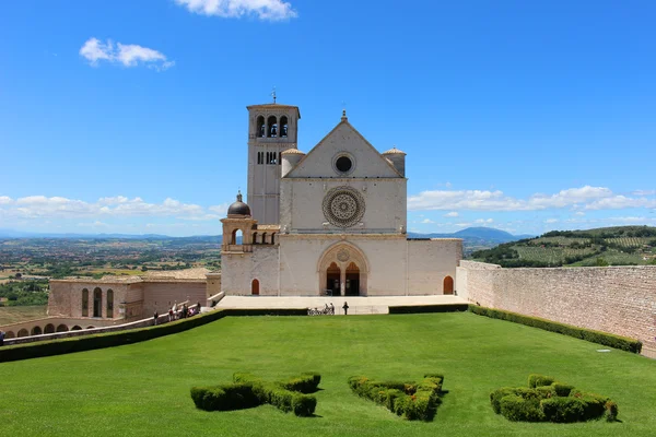 Assisi kerk — Stockfoto