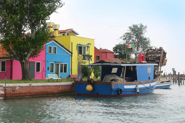 Burano, Italy houses — Stock Photo, Image