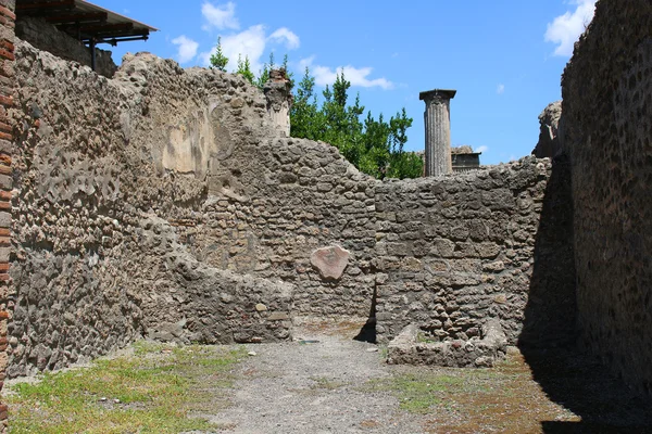 Ruínas em Pompeia — Fotografia de Stock