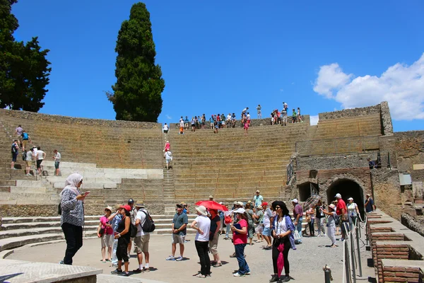 Pompei'nin amfitiyatro harabelerde — Stok fotoğraf