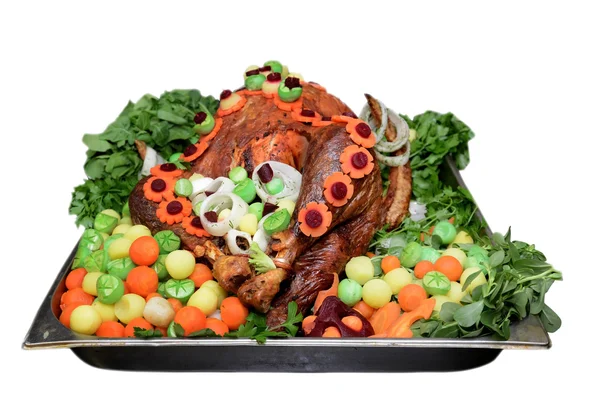 Roasted turkey — Stock Photo, Image