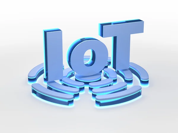 Iot Internet Las Cosas —  Fotos de Stock