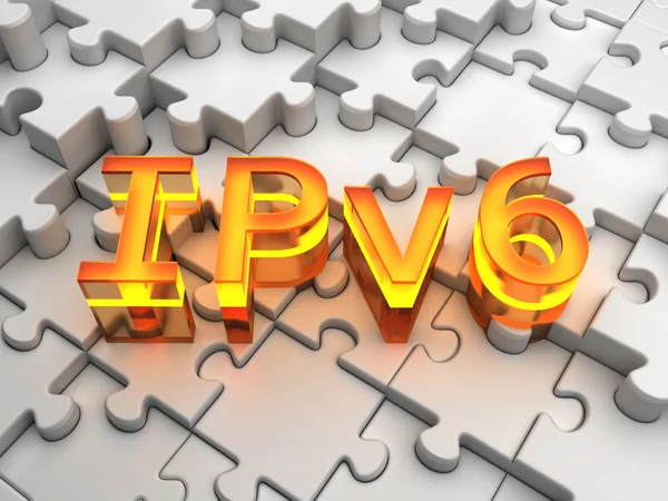 Ipv6 (Internet-Protokoll Version 6) — Stockfoto