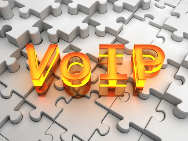 Voip (음성 전면 인터넷 프로토콜) — 스톡 사진