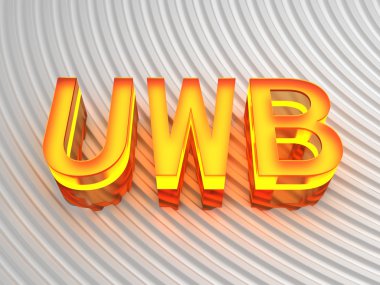 UWB - Ultra-wideband clipart