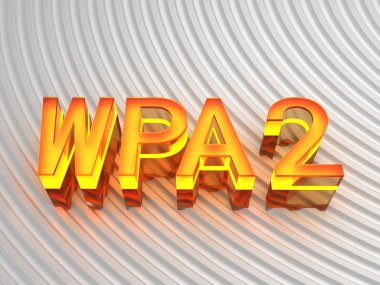 Wpa2 (Wi-Fi Korumalı Erişim) işareti