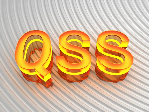 QSS - Быстрая настройка безопасности — стоковое фото