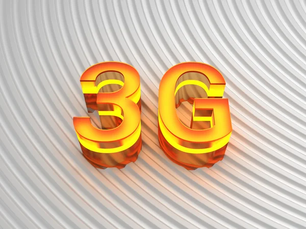 3G - third generation of mobile telecommunications technology — Stock Photo, Image
