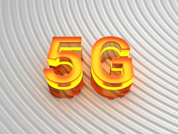 5G - mobilní sítě páté generace — Stock fotografie