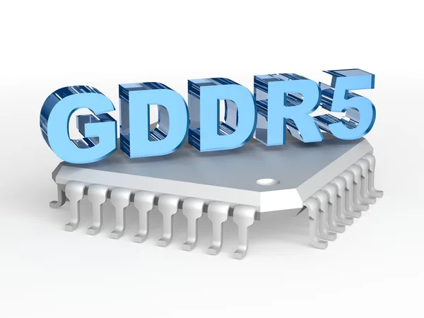 Graphics Memory (GDDR5) — Stock Photo, Image