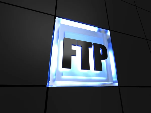 FTP (File Transfer Protocol) — Stock fotografie