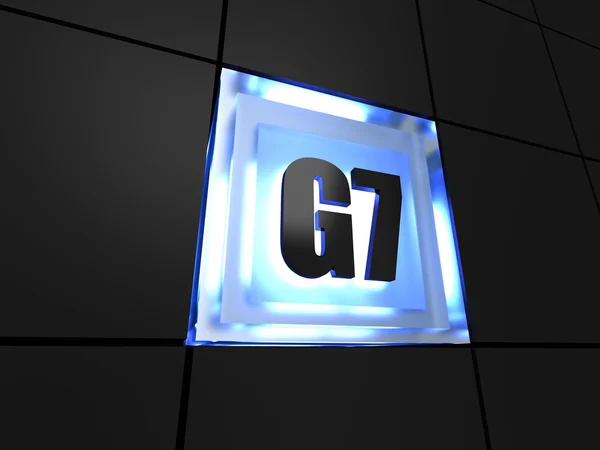 G7 (Gruppe von 7) — Stockfoto