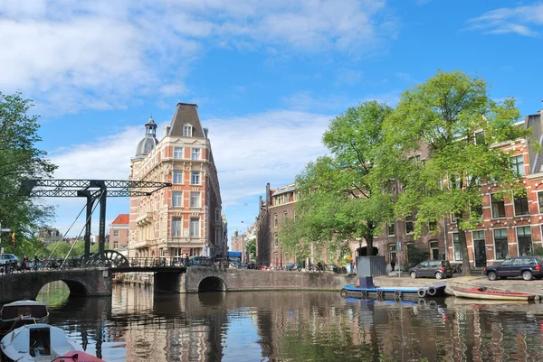 Architectuur van amsterdam — Stockfoto