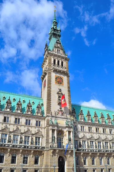 Ayuntamiento de Hamburgo — Foto de Stock