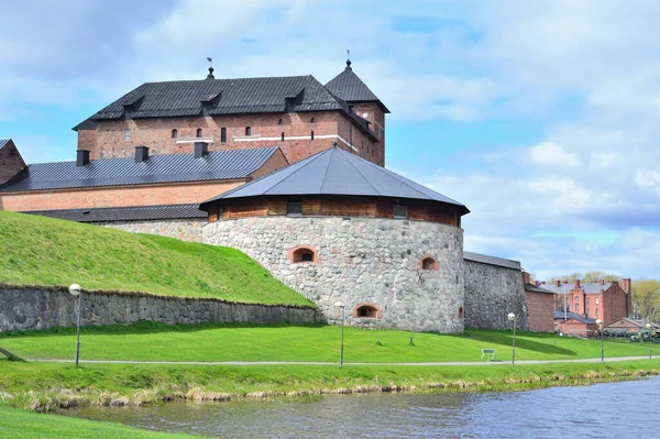 Wunderbare Alte Architektur Von Hameenlinna — Stockfoto