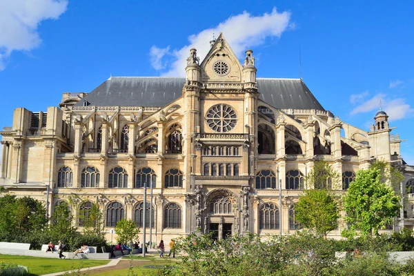 Paris. Saint Eustache Church — Stock Photo, Image