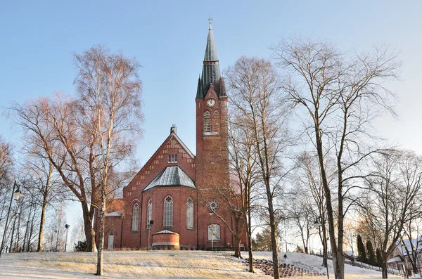 Finland. Forssa kathedraal — Stockfoto