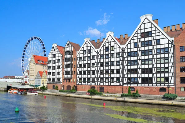 Beautiful quay in Gdansk Stock Image