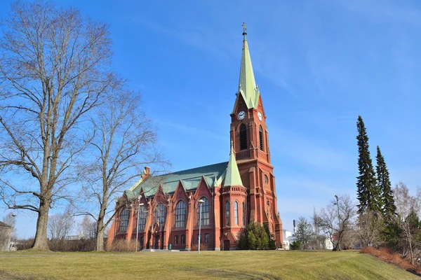 Catedral Luterana en Mikkeli, Finlandia — Foto de Stock